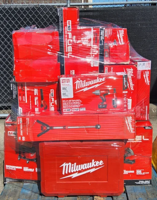 milwaukee gereedschap liquidatie pallets nederland