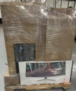 elektronische pallets met inventarislijst