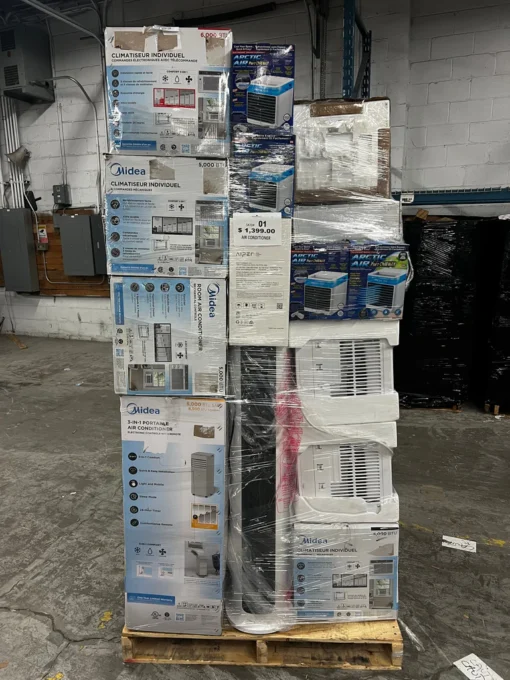 airconditioner liquidatie pallets nederland